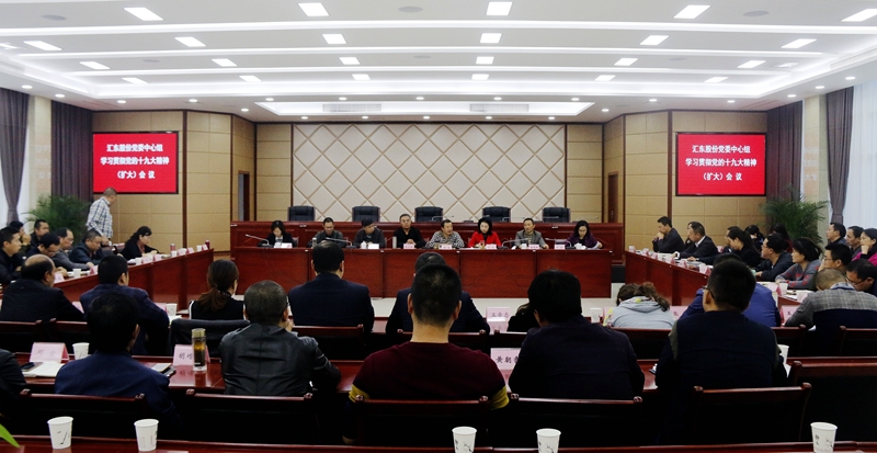認真學(xué)習(xí) 迅速貫徹 狠抓落實－－公司深入學(xué)習(xí)貫徹黨的十九大精神