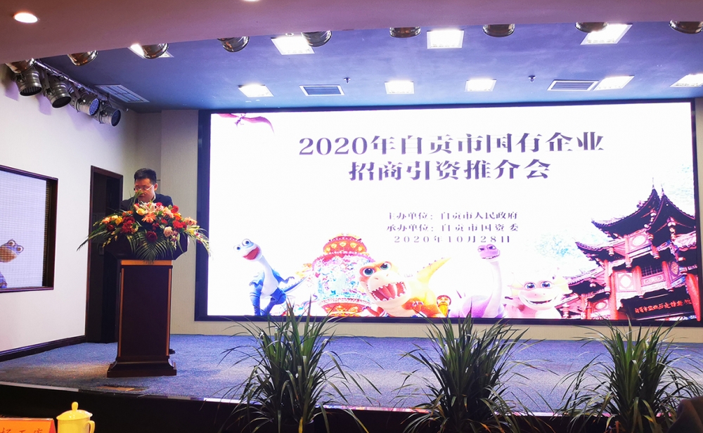 公司參加2020年自貢市國有企業(yè)招商引資推介會(huì)