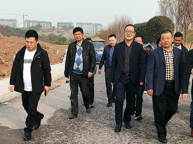 市委常委、高新區(qū)黨工委書(shū)記張邦舉帶隊(duì)視察督導(dǎo)公司臥龍湖西區(qū)生態(tài)修復(fù)工程項(xiàng)目建設(shè)推進(jìn)情況